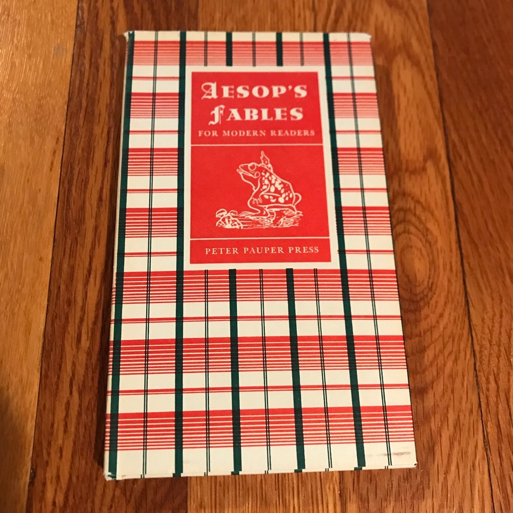 1955 Aesop's Fables by Peter Pauper Press-Classic Literature